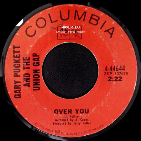 Gary Puckett And The Union Gap - Over You / If The Day Would Come side A