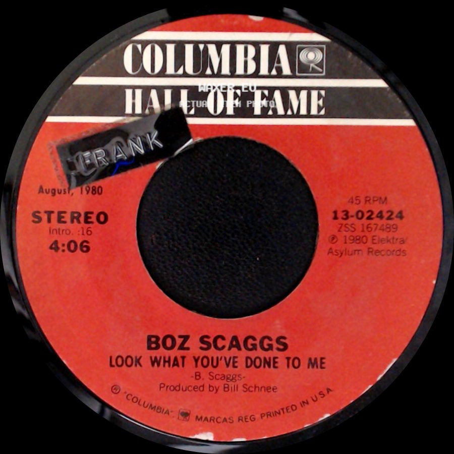 Boz Scaggs - Breakdown Dead Ahead / Look What You've Done To Me side B