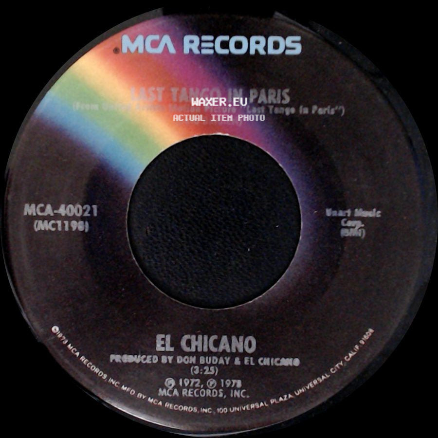 El Chicano - Last Tango In Paris / In A Silent Way side A