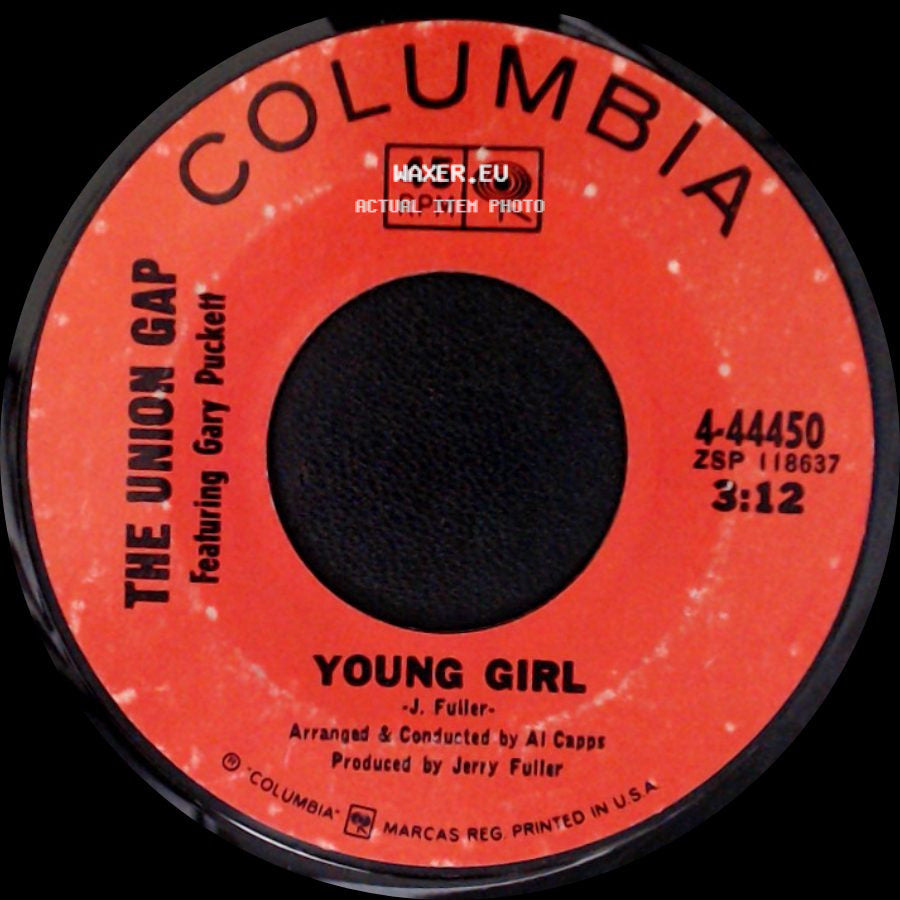 The Union Gap Featuring Gary Puckett - Young Girl / I'm Losing You side A