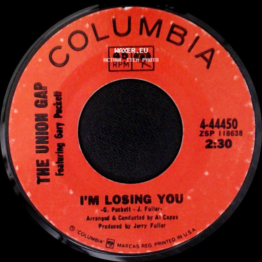 The Union Gap Featuring Gary Puckett - Young Girl / I'm Losing You side B
