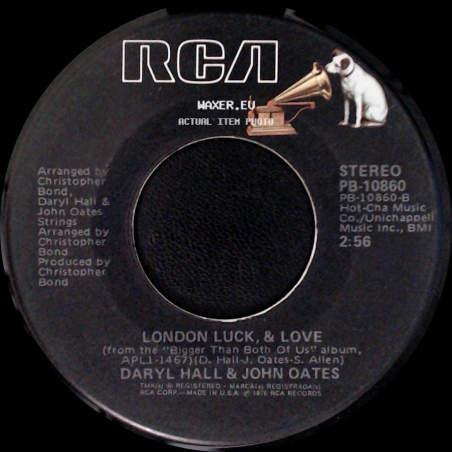 Daryl Hall & John Oates - London Luck & Love / Rich Girl side A