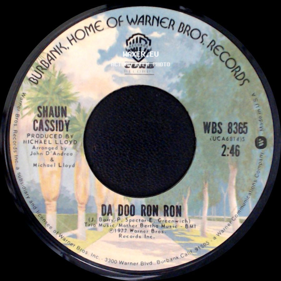 Shaun Cassidy - Da Doo Ron Ron / Holiday side A