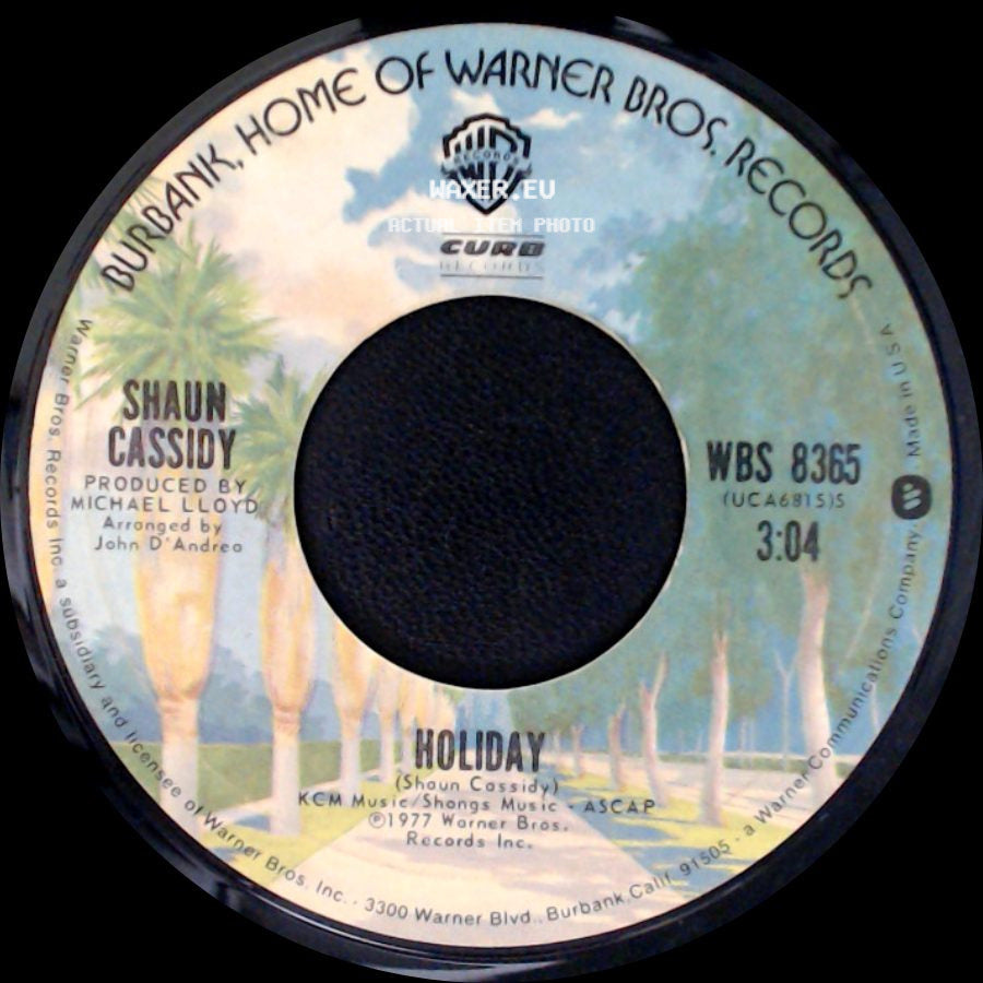 Shaun Cassidy - Da Doo Ron Ron / Holiday side B