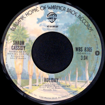 Shaun Cassidy - Da Doo Ron Ron / Holiday side B