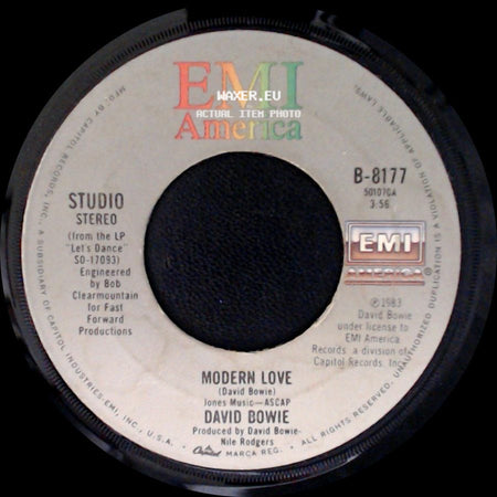 David Bowie - Modern Love / Modern Love side B