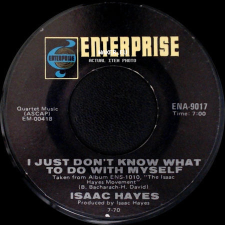 Isaac Hayes - I Stand Accused / I Just Don't Know What To Do With Myself side B