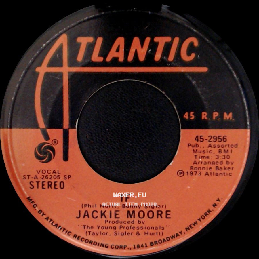 Jackie Moore - Sweet Charlie Babe / If side B