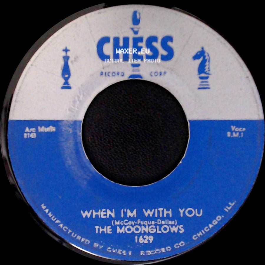 The Moonglows - When I'm With You / See Saw side A