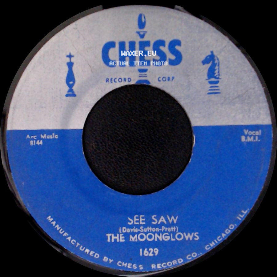 The Moonglows - When I'm With You / See Saw side B