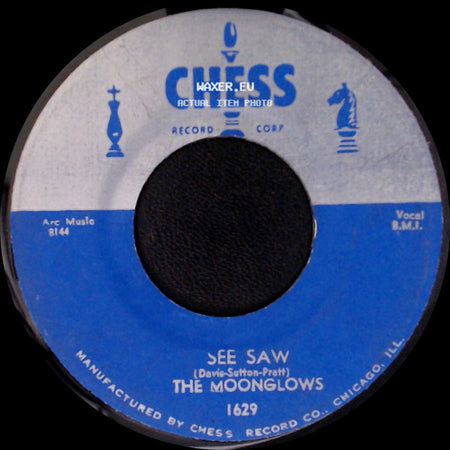 The Moonglows - When I'm With You / See Saw side B