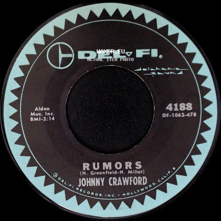 Johnny Crawford - No One Really Loves A Clown / Rumors side B