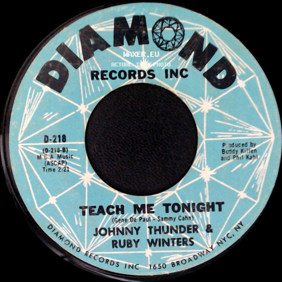 Johnny Thunder & Ruby Winters - Make Love To Me / Teach Me Tonight side B