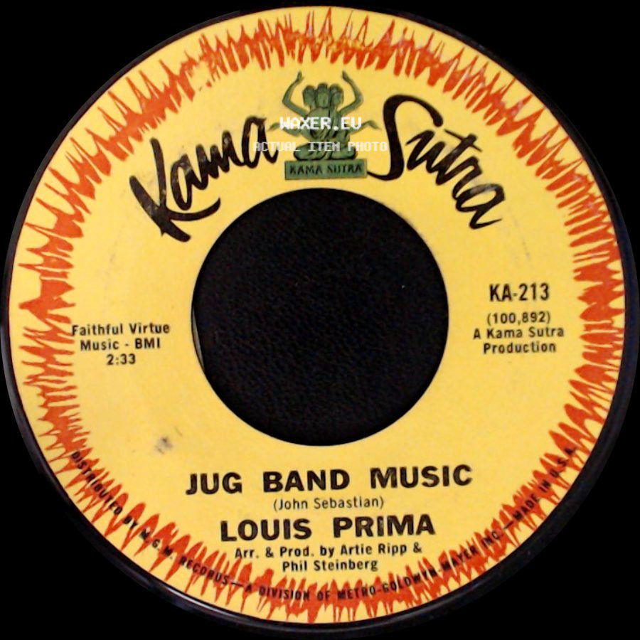 Louis Prima - Bald Headed Lena / Jug Band Music side B