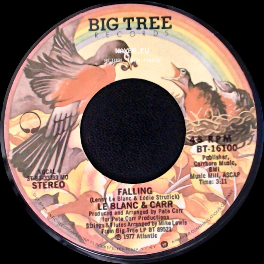 Le Blanc & Carr - I Believe That We / Falling side B