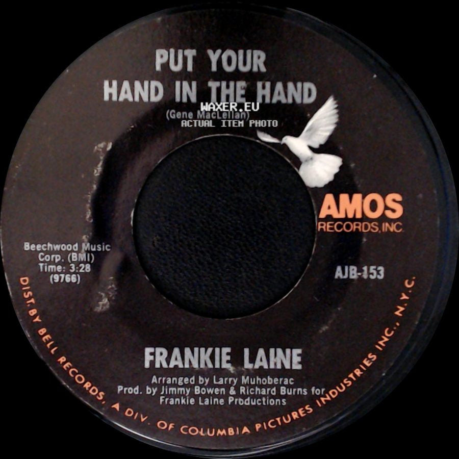 Frankie Laine - Put Your Hand In The Hand / Going To Newport side A