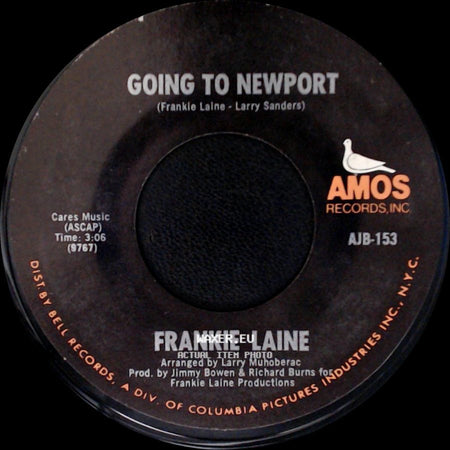 Frankie Laine - Put Your Hand In The Hand / Going To Newport side B