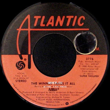 Abba - The Winner Takes It All / Elaine side A