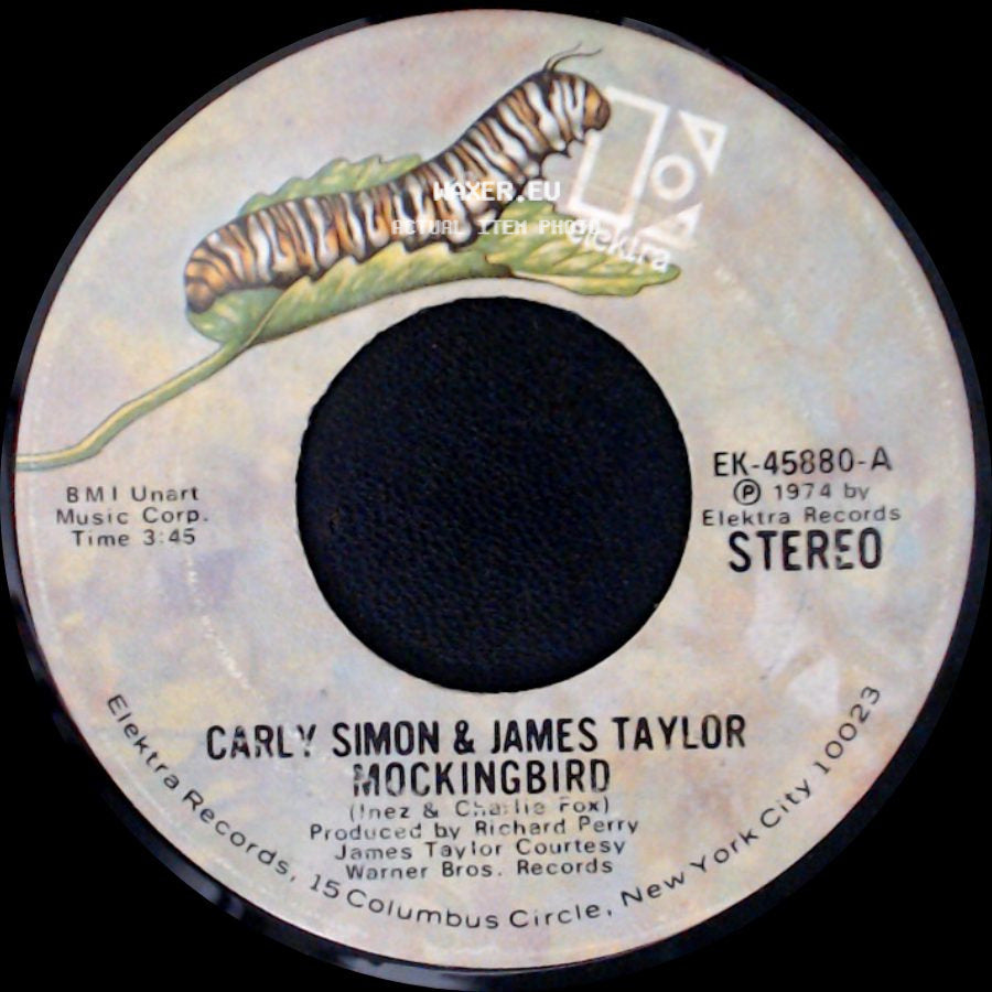 Carly Simon & James Taylor / Carly Simon - Mockingbird / Grownup side A