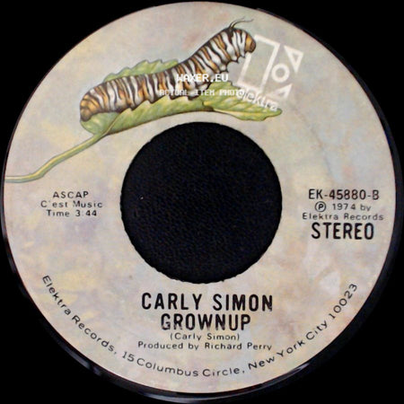 Carly Simon & James Taylor / Carly Simon - Mockingbird / Grownup side B