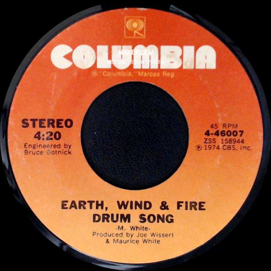 Earth, Wind & Fire - Drum Song / Mighty Mighty side A