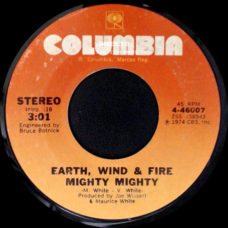 Earth, Wind & Fire - Drum Song / Mighty Mighty side B