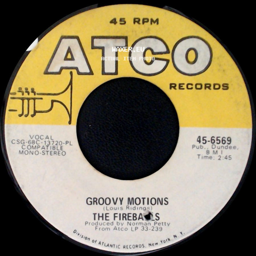 The Fireballs - Goin' Away / Groovy Motions side B