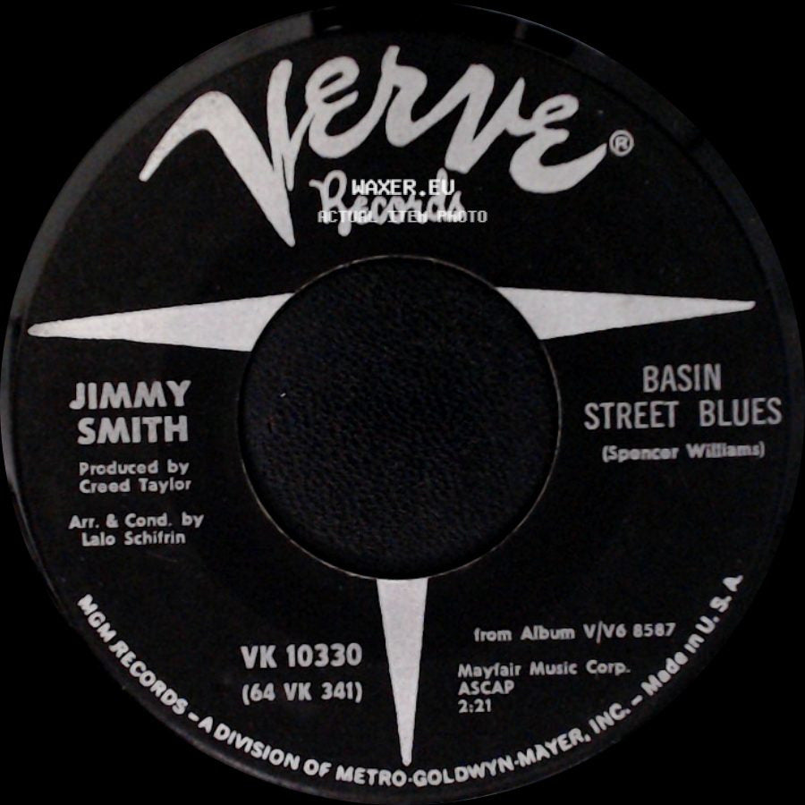 Jimmy Smith - Basin Street Blues / The Cat side A