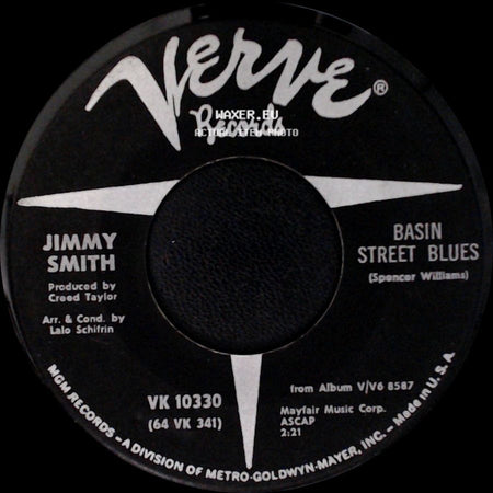Jimmy Smith - Basin Street Blues / The Cat side A