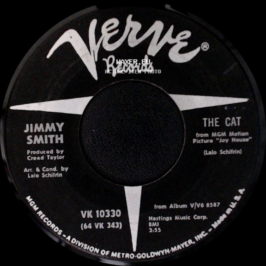Jimmy Smith - Basin Street Blues / The Cat side B