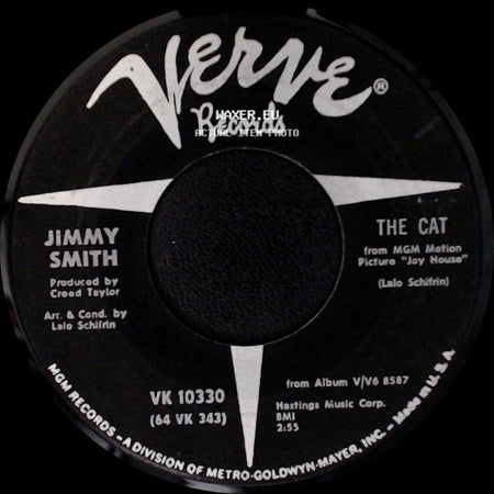 Jimmy Smith - Basin Street Blues / The Cat side B