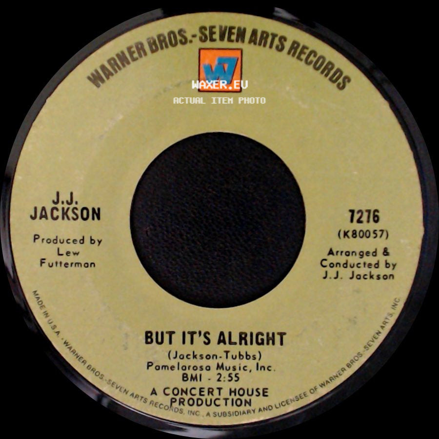 J.J. Jackson - But It's Alright / Ain't Too Proud To Beg side A