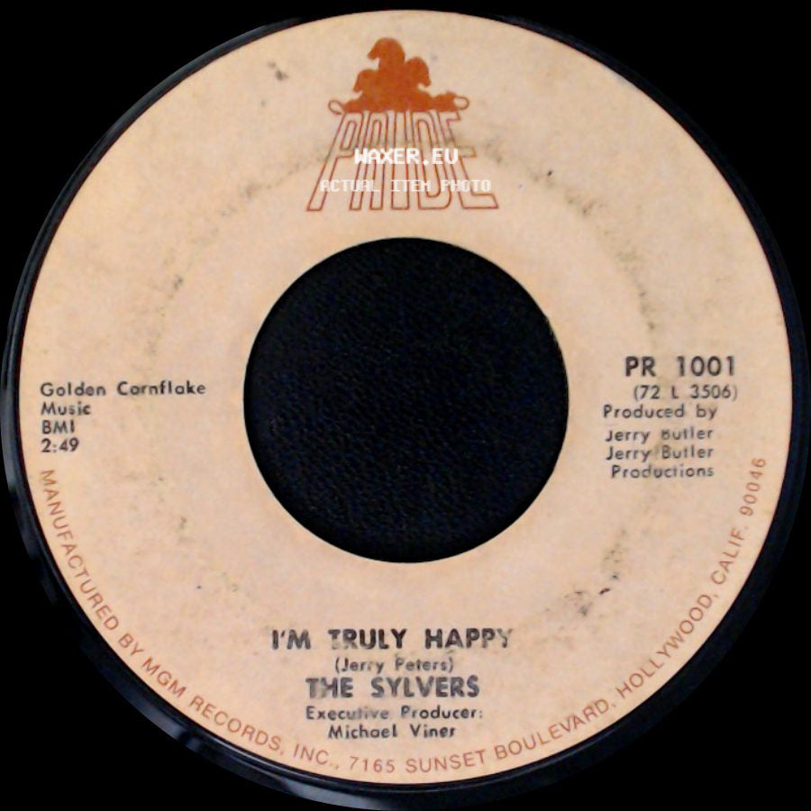 The Sylvers - Fool's Paradise / I'm Truly Happy side B