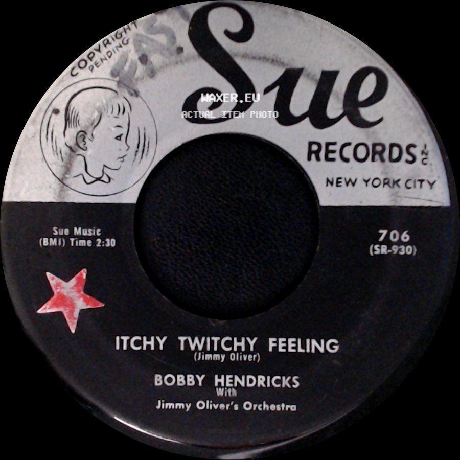 Bobby Hendricks - A Thousand Dreams / Itchy Twitchy Feeling side B