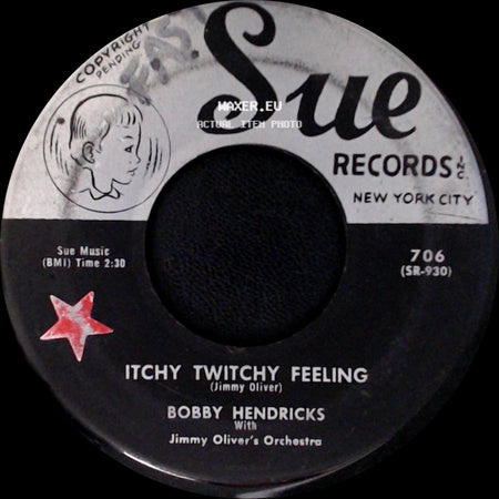 Bobby Hendricks - A Thousand Dreams / Itchy Twitchy Feeling side B