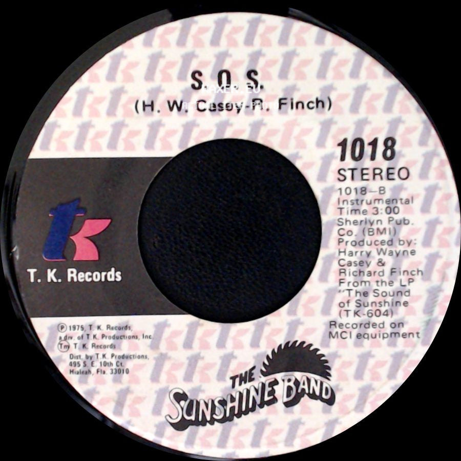 The Sunshine Band - S.O.S. / Rock Your Baby side A