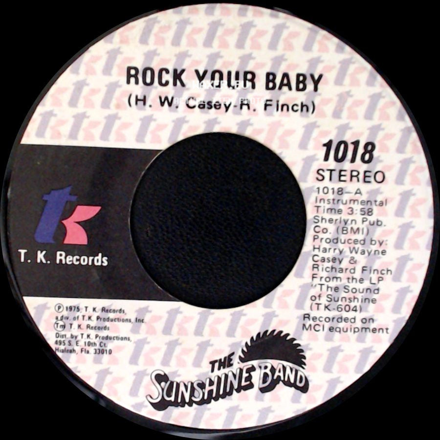 The Sunshine Band - S.O.S. / Rock Your Baby side B