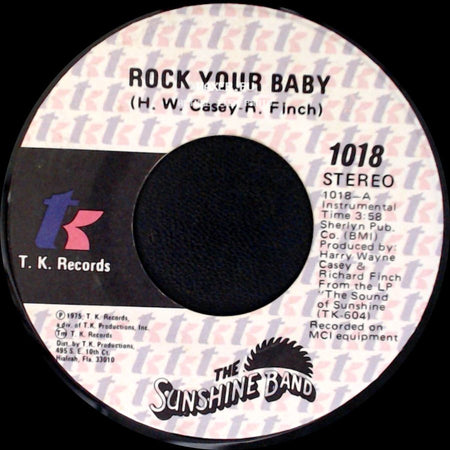 The Sunshine Band - S.O.S. / Rock Your Baby side B