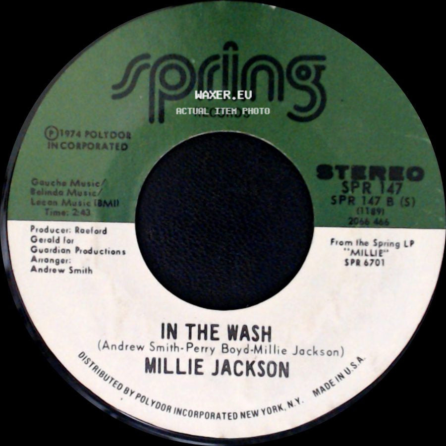 Millie Jackson - How Do You Feel The Morning After / In The Wash side B