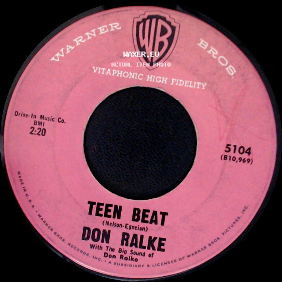 Don Ralke - Teen Beat / Four Pages East side A