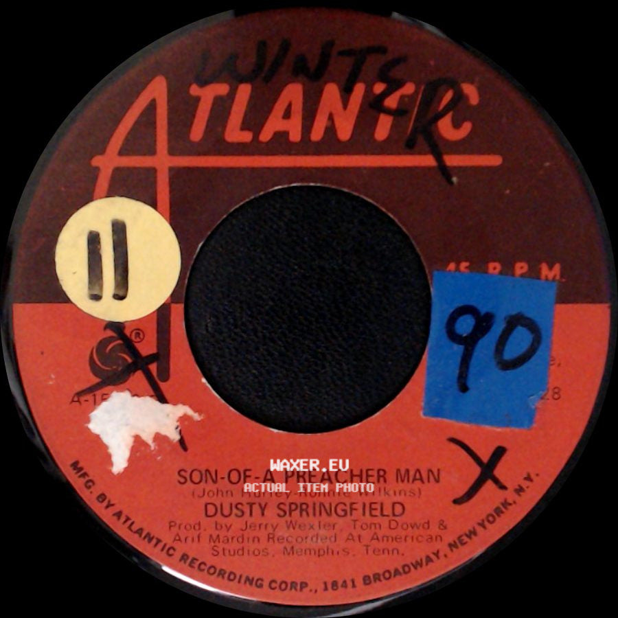 Dusty Springfield - Just A Little Lovin' (Early In The Mornin') / Son-Of-A Preacher Man side B
