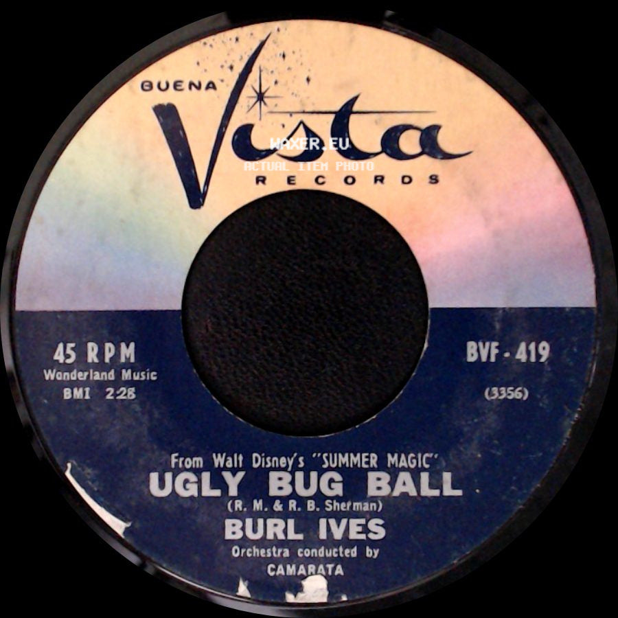 Burl Ives - Ugly Bug Ball / On The Front Porch side A