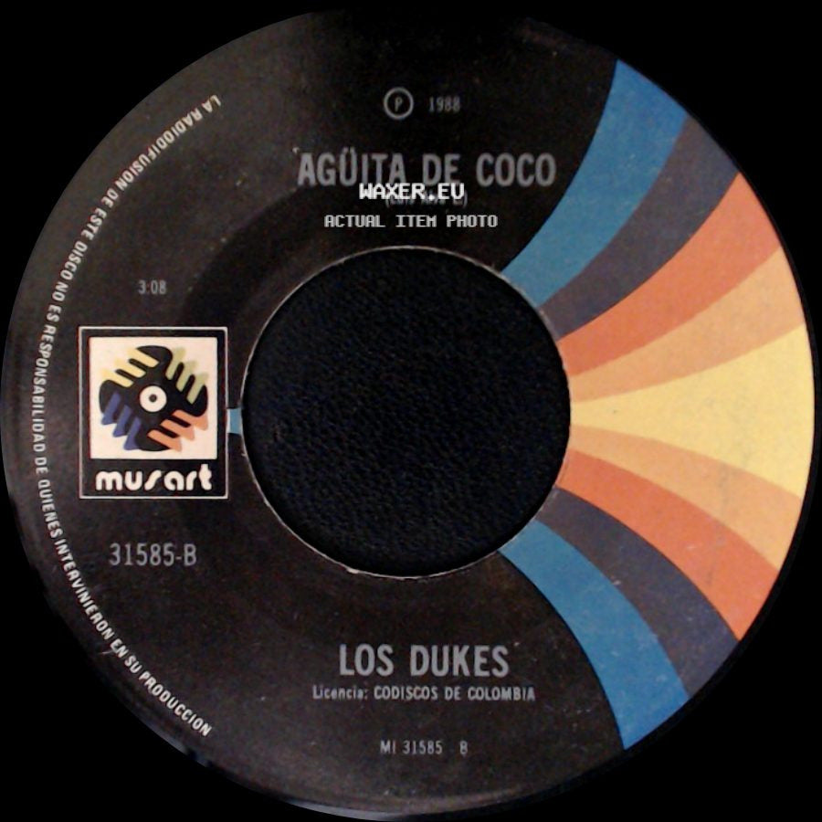 Los Dukes / Sonora Terremoto - Agüita De Coco / Agüita De Coco side A
