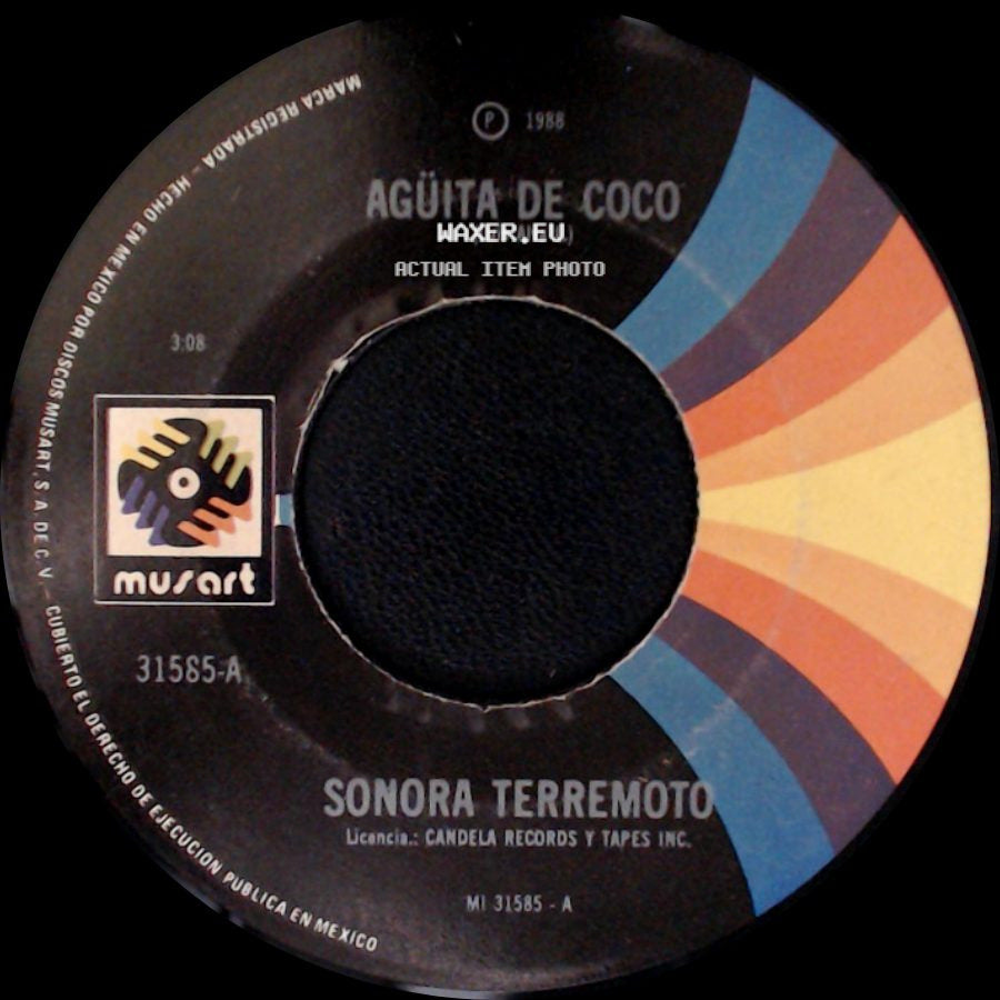 Los Dukes / Sonora Terremoto - Agüita De Coco / Agüita De Coco side B