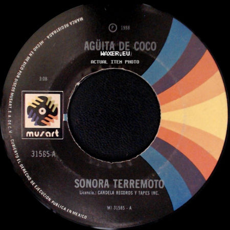 Los Dukes / Sonora Terremoto - Agüita De Coco / Agüita De Coco side B