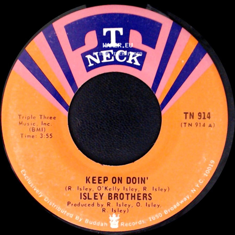 Isley Brothers - Save Me / Keep On Doin' side B
