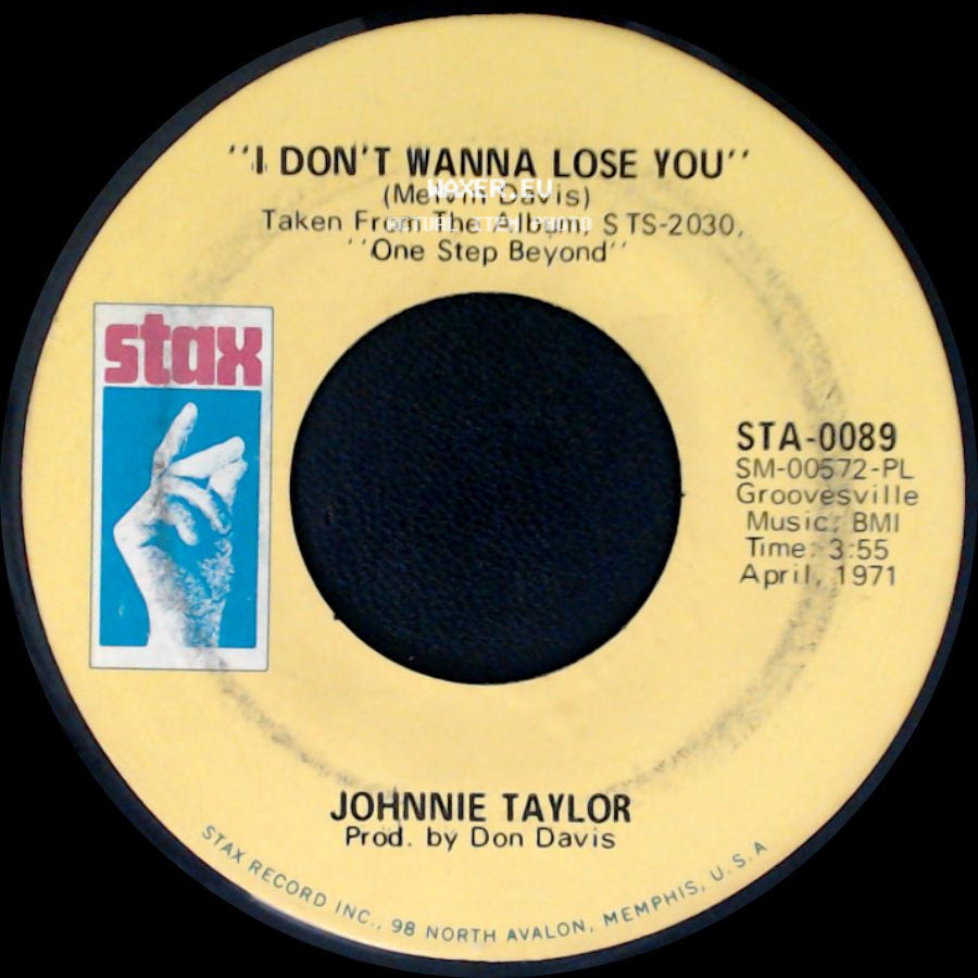 Johnnie Taylor - Party Life / I Don't Wanna Lose You side B