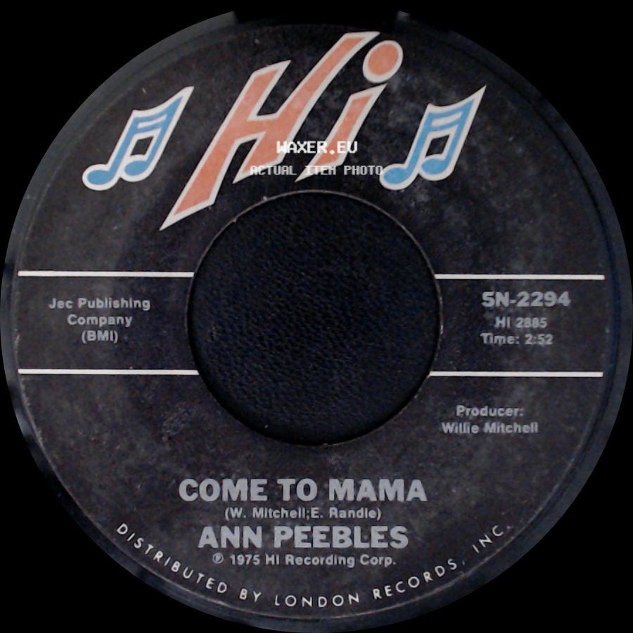 Ann Peebles - Come To Mama / I'm Leavin' You side A
