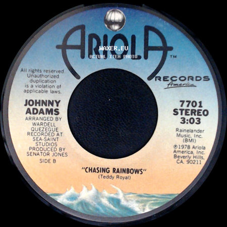 Johnny Adams - After All The Good Is Gone / Chasing Rainbows side B