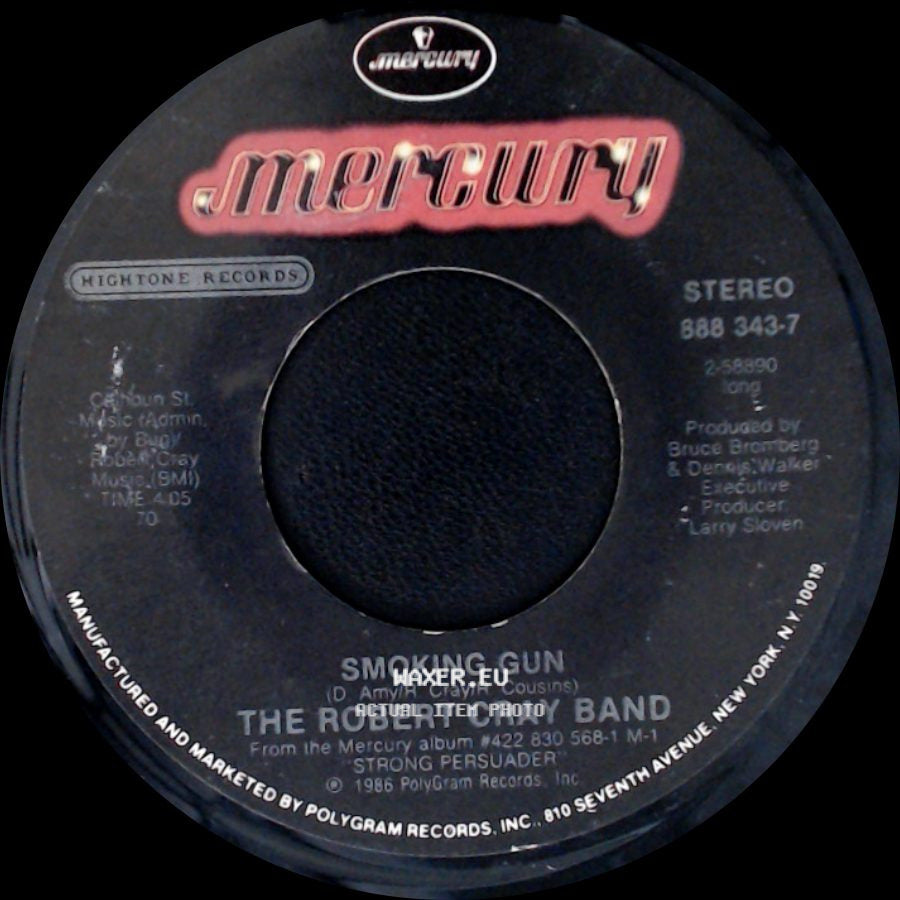 The Robert Cray Band - Smoking Gun / Fantasized side A